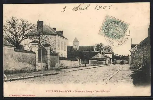 AK Chilleurs-aux-Bois, Entrée du Bourg, Côté Pithiviers