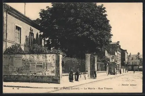 AK Patay /Loiret, La Mairie, Rue Trianon