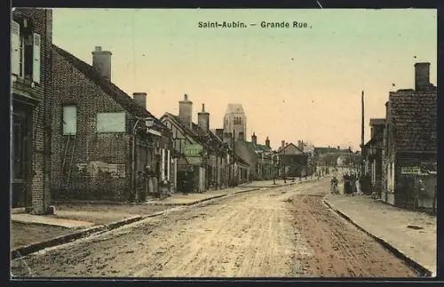 AK Saint-Aubin, Grande Rue