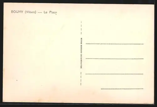 AK Bouhy /Nièvre, La Place