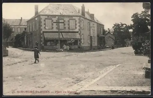 AK St-Honoré-les-Bains, Place du Marché
