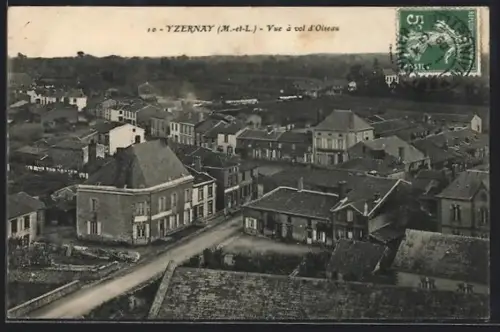 AK Yzernay /M.et-L., Vue à vol d`Oiseau