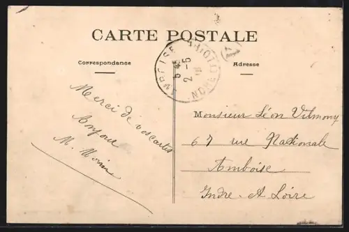 AK Yzernay /M.et-L., Vue à vol d`Oiseau