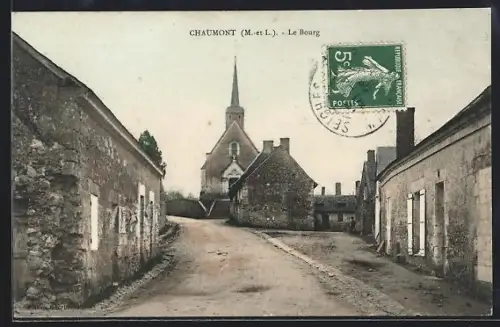 AK Chaumont /M-et-L, Le Bourg