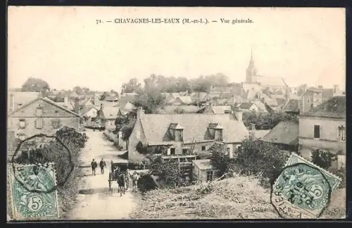 AK Chavagnes-les-Eaux /M.-et-L., Vue générale