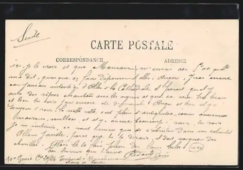 AK Trélazé, Vue générale des Carrières d`Ardoises