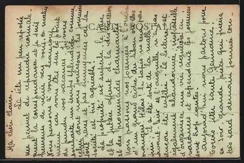 AK Les Douets, Maison de repos, Facade principale