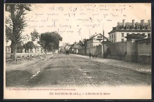 AK Saumur /M.-et-L., L`École et le Mess