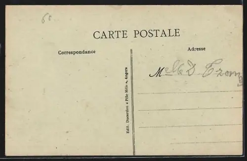 AK Angers, Manoeuvres du Génie: Transport de matériel pour la construction d`un Pont de Bateaux sur la Loire