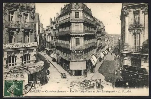 AK Angers, Carrefour Rameau, Rue de l`Aiguilerie et Rue Plantagenet