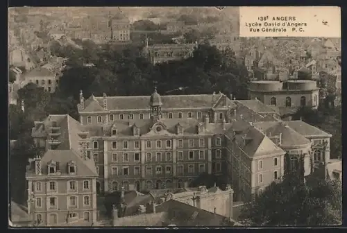 AK Angers, Lycée David d`Angers, Vue Générale
