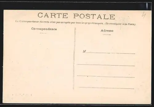 AK Angers, Inondations de Janvier 1910, En bateau rue Thiers