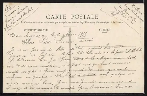 AK Épiré, Vue générale, côté Sud