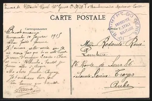 AK Bouchemaine /M.-et-L., Vue du bas du Bourg