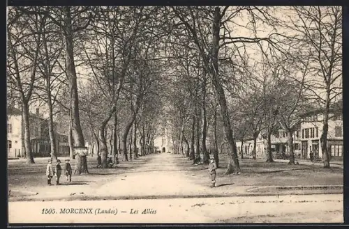 AK Morcenx /Landes, Les Allées