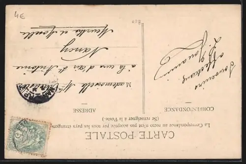 AK St. Sever /Landes, Place du Cap du Pouy et Rue Lafayette