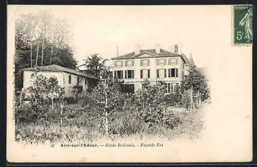 AK Aire-sur-l`Adour, École St-Louis, Facade Est