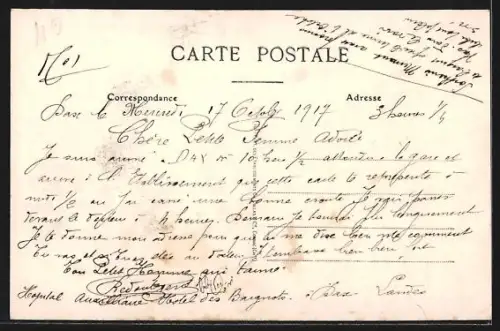 AK Dax, Les Baigneurs sur les Bords de l`Adour dominé par la Tour de Borda