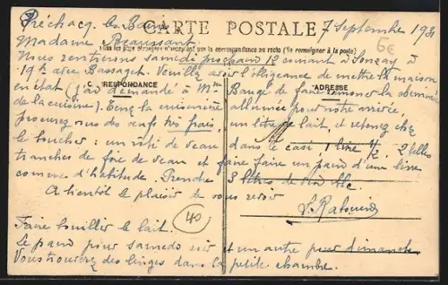 AK Pontonx-sur-Adour /Landes, Avenue de la Chalosse