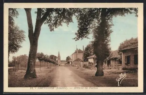 AK Argengosse /Landes, Arrivée de Tartas