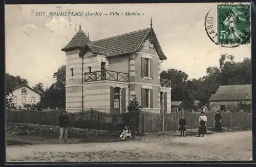 AK Commensacq /Landes, Villa Mathieu