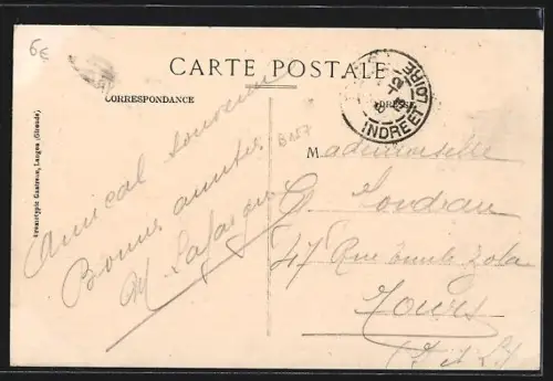 AK Commensacq /Landes, Villa Mathieu