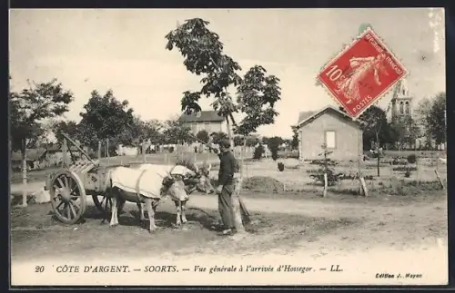 AK Soorts, Vue générale à l`arrivée d`Hossegor