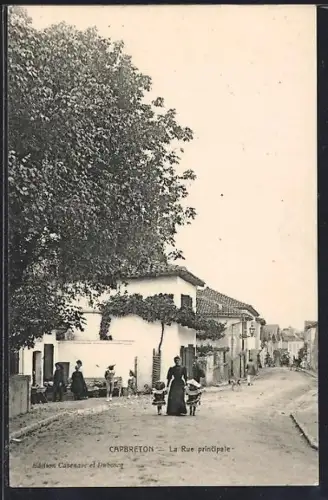 AK Capbreton, La Rue principale