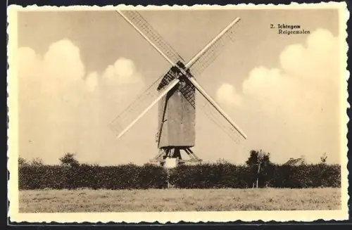 AK Ichtegem, Reigermolen, Windmühle