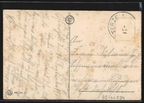 AK Cambrai, Place de la Gare