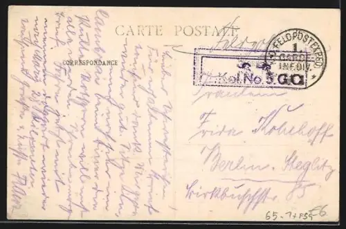 AK Cambrai, Gare annexe, Bahnhof