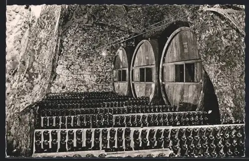 AK Reims, Champagne Veuve Clicquote-Ponsardin, Les foudres de réserve, Wein