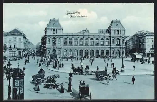 AK Brüssel / Bruxelles, Gare du Nord
