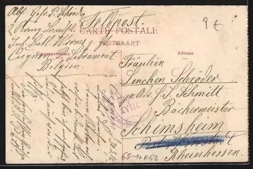 AK Arras, La Gare, Bahnhof