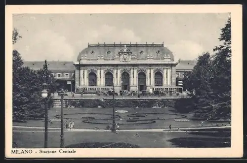 AK Milano, Stazione Centrale, Bahnhof