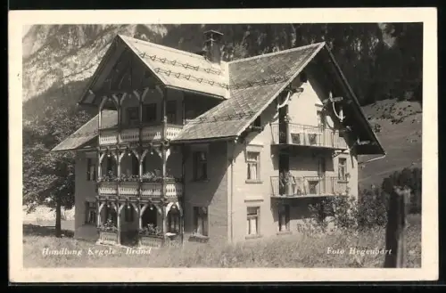 AK Brand, Handlung Kegele im Sonnenschein