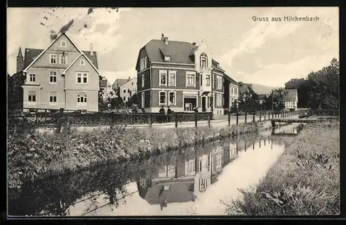 AK Hilchenbach, Flusspartie im Ort