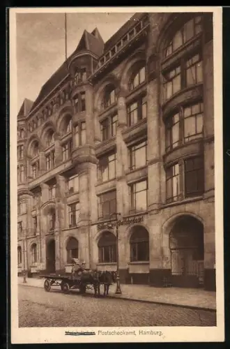 AK Hamburg, Kaiserliches Postscheckamt