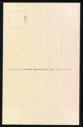AK Teuchern, Steinweg mit Kirche