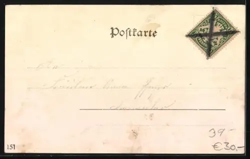 AK Gehrweiler, Gasthaus von Carra, Totalansicht