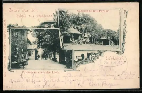 AK Hamburg-Wohldorf, Hotel zur Schleuse