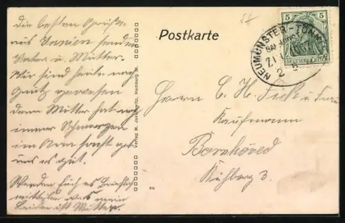 AK Innien, Gasthof zur Post, Inh. Herm. Rathjen