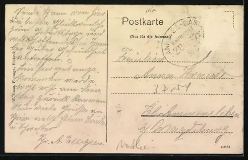 AK Hollenstedt / Leinetal, Gasthaus H. Warnecke, Einweihung der Leinebrücke, Kirche und Schule