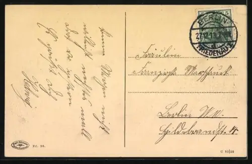 AK Berlin-Friedenau, Stubenrauchstrasse Ecke Gosslerstrasse mit Milchwirtschaft Gustav Losch