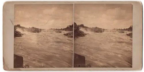Stereo-Fotografie unbekannter Fotograf, Ansicht Washington D.C., the great Falls of the Potomac