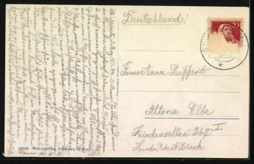 AK St. Moritz, Panorama über die Stadt