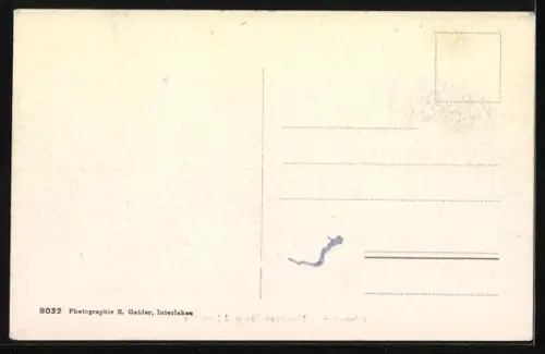 AK Interlaken, Musikpavillon und Jungfrau