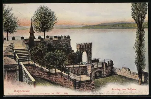 AK Rapperswil, Aufstieg zum Schloss