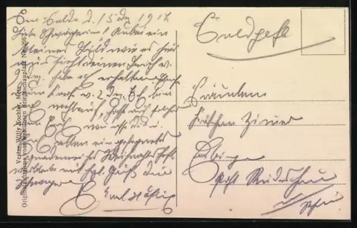 AK Saint-Mihiel, Zerstörte Maasbrücke