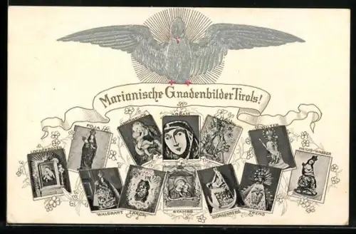 AK Marianische Gnadenbilder Tirols